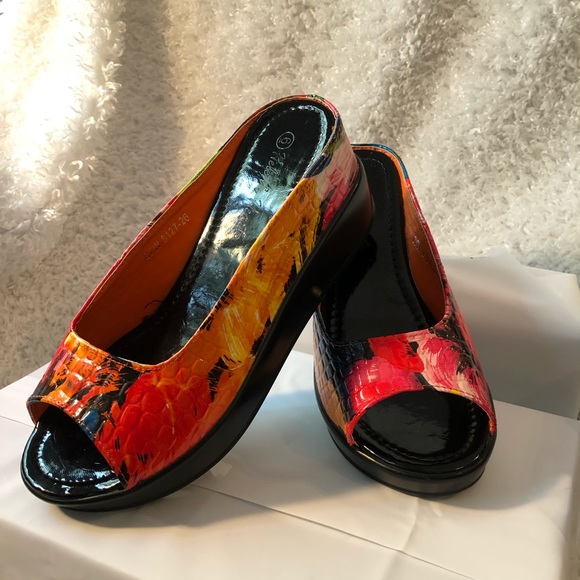 helen's heart women's casual wedge sandals